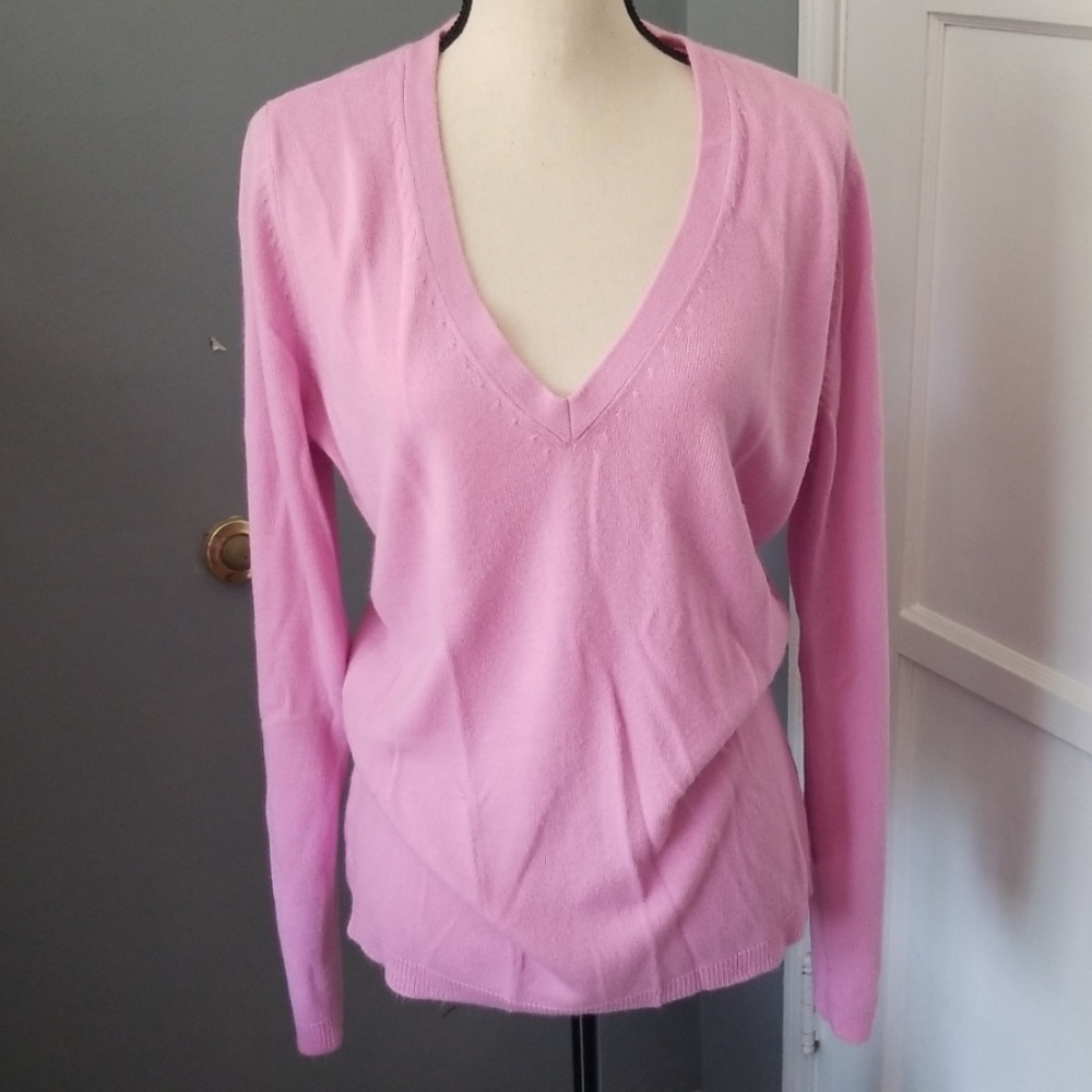NY&Co super soft pink sweater size L